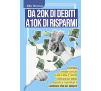 DA 20K DI DEBITI A 10 K DI RISPARMI: Come una famiglia normale in soli 2 anni è riuscita a liberarsi dai debiti, imparare a risparmiare e cambiare vita per sempre