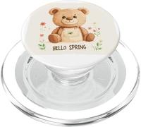 Da la bienvenida a días más cálidos con este bonito oso de peluche PopSockets PopGrip para MagSafe