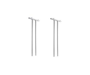 Da-Lite 2 soportes de techo M8, blancos Elpro Large Electrol 100 cm