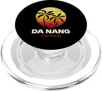 Da Nang Vietnam Retro Atardecer Palmeras Playa Tropical PopSockets PopGrip para MagSafe