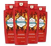 Da Old Spice Wild Collection - Líquido corporal masculino Bearglove, 40 ml (pacote com 4)