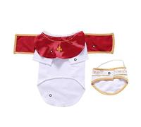 Da Papa per Gatti - Da Papa per Cani | Cappello Papale E Veste per Cani | Abbigliamento per Cuccioli Ideale per Intrattenimento, Feste, Eventi, Foto E Cosplay