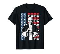 Da Pope León XIV Primer Santo Padre Americano Bandera de Estados Unidos Camiseta