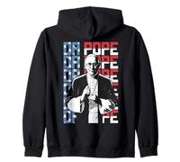 Da Pope León XIV Primer Santo Padre Americano Bandera de Estados Unidos Sudadera con Capucha