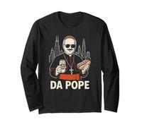 Da Pope, Ropa del Papa Robert Prevost, Chicago religioso Manga Larga