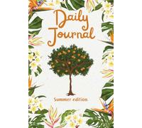 da Premium Verano - Notebook with tropical flower design, 120 lined pages