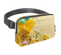 Da rienda suelta a tu aventura con nuestra riñonera de viaje, bolsa cruzada para correr, senderismo, ciclismo, perfecta para hombres y mujeres, patrón de regalo azul, Multicolor#05,