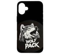 Da rienda suelta a tu lobo interior con este gráfico Carcasa para iPhone 16 Plus