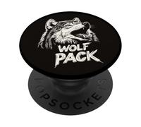 Da rienda suelta a tu lobo interior con este gráfico PopSockets PopGrip Adhesivo