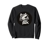 Da rienda suelta a tu lobo interior con este gráfico Sudadera