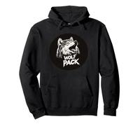 Da rienda suelta a tu lobo interior con este gráfico Sudadera con Capucha