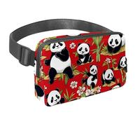 Da rienda suelta a tu pasión por los viajes, bolsa cruzada para hombres y mujeres, perfecta para correr, caminar, senderismo y ciclismo, patrón de hojas rosas, Multicolor#03, 1.5x9.0x5.9in/4x23x15cm