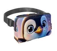 Da rienda suelta a tu pasión por los viajes, bolsa cruzada para hombres y mujeres, perfecta para correr, caminar, senderismo y ciclismo, encantador pingüino nada bajo el agua, Multicolor#01,