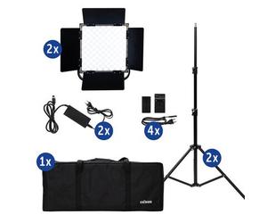 DÃ¶rr Luz continua LED DLP-1000 RGB lote de 2