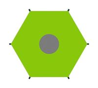 Da Trampolín - Cubierta de sombra para trampolín - Protección solar y lluvia de tela Oxford para salto, piscina, deportes, cumpleaños, parques acuáticos