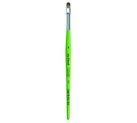 DA VINCI 375 Series Filbert-Brocha con Forma (6 Unidades), Fibra sintética, Verde, 19 x 0.59 x 30 cm