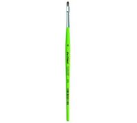 Da Vinci 375 Series Filbert - Cepillo de Fibra sintética (4 Unidades, 18,5 x 0,36 x 30 cm), Color Verde