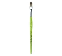 Da Vinci 375 Series Cepillo en Forma de Filbert, 10, Fibra sintética, Verde, 19.5 x 0.95 x 30 cm