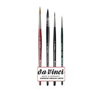 Da Vinci Casaneo Serie 498 NO° 0 + Da Vinci Series 5580.NO°6 + Da Vinci Serie 5598.NO°2 + Da Vinci Serie 1570 Mini .Fabricado en Alemania