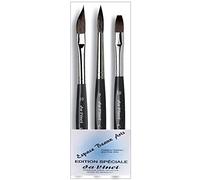 Da Vinci Casaneo Series 987 - Pincel para acuarela (tamaño 10, serie 988, tamaño 8, tamaño 986, tamaño 10)