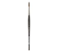 da Vinci, COLINEO Mango Corto, Pincel para Acuarela, Fibras sintéticas, Pincel artístico, Pintura Acuarela, Pinturas acrílicas líquidas, Fabricado en Alemania, Redondo, tamaño 6