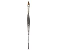da Vinci, COLINEO Mango Corto, Pincel para Acuarela, Fibras sintéticas, Pincel artístico, Pintura Acuarela, Pinturas acrílicas líquidas, Fabricado en Alemania, Plano, tamaño 8