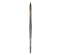 da Vinci Colineo - Pincel para acuarela de mango corto, fibras sintéticas, pincel para artistas, acuarela, pinturas acrílicas líquidas, fabricado en Alemania, redondo, tamaño 2