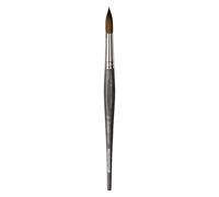 da Vinci Colineo - Pincel para acuarela de mango corto, fibras sintéticas, pinceles para artistas, acuarelas, pinturas acrílicas líquidas, fabricado en Alemania, redondo, tamaño 16