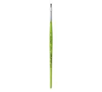 Da Vinci 374 Series - Pincel Plano (Fibra sintética, 18 x 0,29 x 30 cm), Color Verde