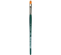 Da Vinci Nova Serie 122 Pincel Plano para Aficionados a la Pintura, Hecho de Pelo sintético, tamaño 0