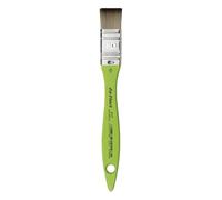 Da Vinci Student Fit - Cepillo sintético para Escuela y Hobby, Fibra sintética., Verde, 18 x 2 x 30 cm