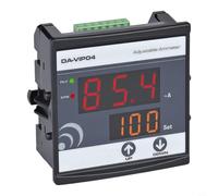 DA-VIP04 - Amperímetro digital ajustable 0,1-999 A, rango de medición 150-270 V CA, 50/60 Hz, ± 2 %, indicador LED de precisión, 91 x 91 mm, para motor, generador, monitoreo, industria eléctrica