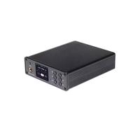 DA10 USB Decoder Dual-Core ES9038 DSD512 5.1 HIFI Audiophile DAC Earphone Amplifier 6.5mm Jack Black