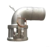 DA3030 90-Degree Camlock Fitting 7.6 cm, acoplamiento de aluminio del codo | Acoplamiento de bloqueo de leva de codo de aluminio duradero de 90 grados para una transferencia segura de fluidos en