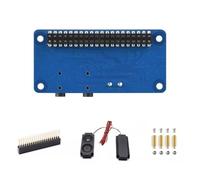 DA7212 Tablero de música Digital Tarjeta de Sonido Hat con Entrada de micrófono Doble I2S para reconocimiento de Voz para Dispositivo Inteligente Sonido estereofónico