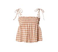 Daahls by Emma Roberts exclusively for ABOUT YOU Blusa 'Arianna' marrón / blanco natural S marrón / blanco natural