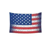 Daawqee Tapiz Tapestry American Independence Day Background Flag Tapestries Wall Hanging Flower Psychedelic Tapestry Wall Hanging Indian Dorm Decor Living Room Bedroom 60 X 80 Inch