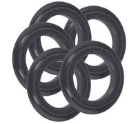 Daaxing 5 piezas de tapones de colador de cesta de goma de desagüe únicamente sello para tapón de fregadero de cocina, accesorios de reemplazo de sello de drenaje (para 78 79 80 mm)