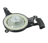 Daaxing Arrancador de retroceso de mano para Einhell GC-PM 46S, pieza de repuesto para cortacésped Einhell GC-PM 46S, espacio entre agujeros de 170 mm, repuesto de arrancador de retroceso de