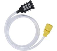 Daaxing Manguera de entrada de agua autocebante de 1,5 m para lavadora a presión Kärcher K2-K7 manguera de succión con filtro de acoplamiento rápido (traje de succión de 5 pies)