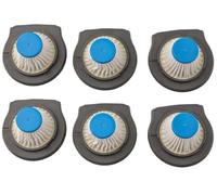 Daaxing Paquete de 1/3/6 filtros lavables para Black y para Decker para Dust Buster Clean para Slim y para Reviva Series piezas de repuesto para aspiradora de mano (paquete de 6)