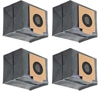 Daaxing Paquete de 4/10 bolsas de polvo de gran capacidad de 4 capas para aspiradora Eufy Clean X8 Pro Robot Aspiradora, accesorios de repuesto (4 unidades)