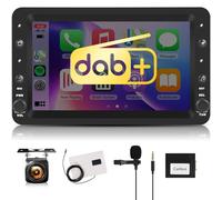 【Dab+】 2G+64G Android Radio de Coche para Alfa Romeo 159 2004-2011 7 Pulgadas Pantalla Táctil con Inalámbrico Carplay Android Auto Navi GPS WiFi Mirror Link Bluetooth FM/RDS/DVR/EQ Cámara Trasera