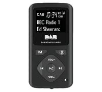 DAB/DAB Digital Radio Bluetooth 4.0 Personal Pocket FM Mini Portable Radio Earphone MP3 -USB