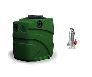 DAB Fekabox 110 con DAB Feka vs 750 M-A medium Verde / Negro / Acero inoxidable