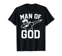 Dab for Jesus Father’s Day Man of God Christian Dad Funny Camiseta