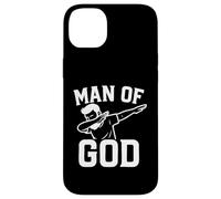 Dab for Jesus Father’s Day Man of God Christian Dad Funny Carcasa para iPhone 14 Plus
