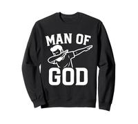 Dab for Jesus Father’s Day Man of God Christian Dad Funny Sudadera