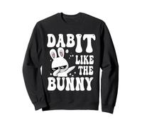 Dab It Like The Bunny Easter Dabbing Funny Rabbit Lovers Sudadera
