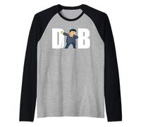 Dab Kim Jong Un Funny Dabbing Meme Líder de Corea del Norte Camiseta Manga Raglan